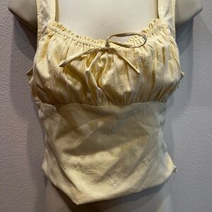 Willow&Root Yellow Tank Top